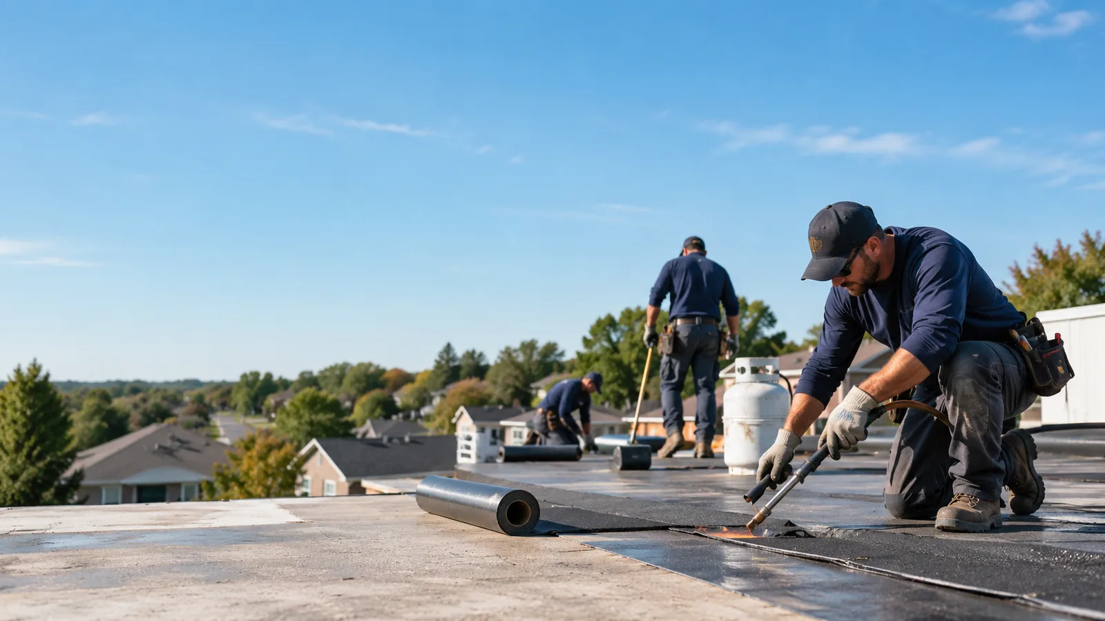 Flat Roof Leak Repair providers in Manter, KS